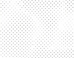 A repeating pattern of small grey circles on a white background creates a subtle visual effect.