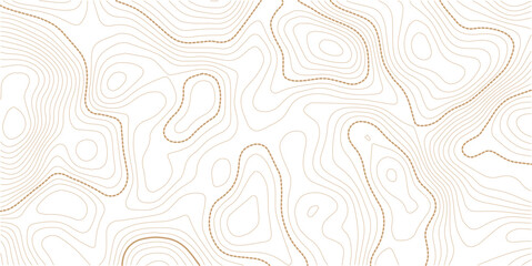 Golden line art background vector. Mountain topographic terrain map background with gold lines texture. Design illustration for wall art, fabric, packaging, web, banner, app, wallpaper.
