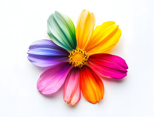 Fototapeta premium yellow and blue flowers