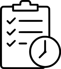 Checklist Clipboard Icon
