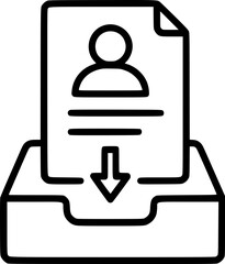 User Profile Document Icon