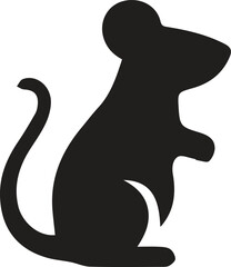 Black Minimalist Animals Silhouettes Icons