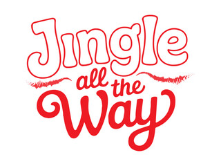 Jingle All the Way Quote with Bell.