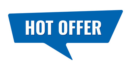 Hot offer banner