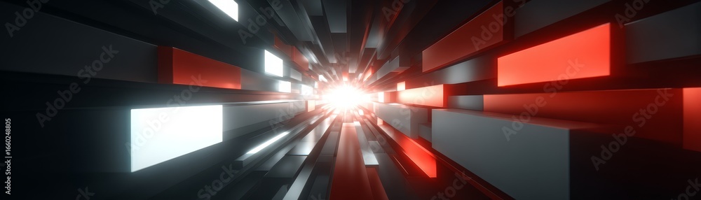Poster a visually striking abstract background illustration featuring a radiant burst of light emerging fro