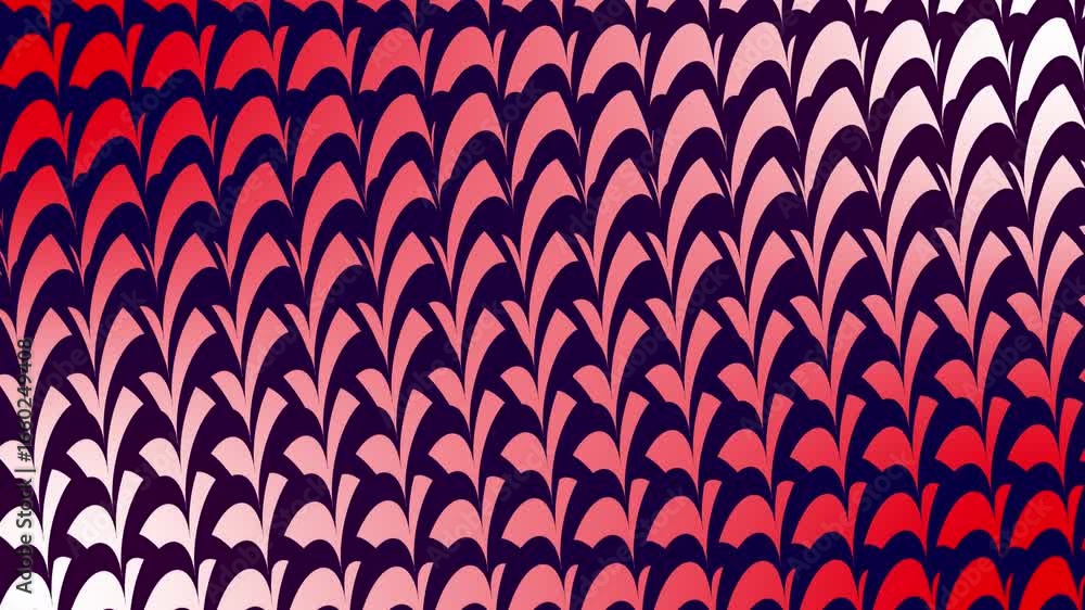Fototapete abstract red and white pattern background with gradient effect