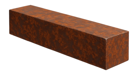 Rusty metal beam.