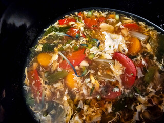 Tom Kha Kai Thai Kokos Curry Suppe