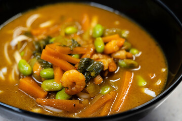 Tom Kha Kai Thai Kokos Curry Suppe