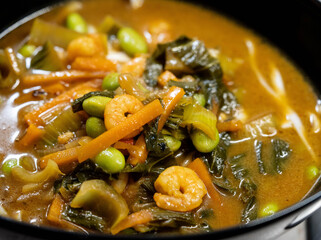 Tom Kha Kai Thai Kokos Curry Suppe