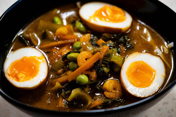 Tom Kha Kai Thai Kokos Curry Suppe