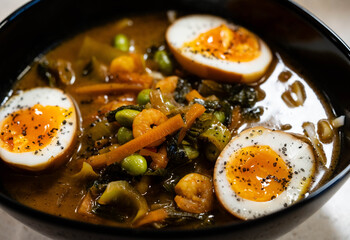 Tom Kha Kai Thai Kokos Curry Suppe