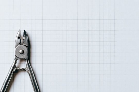Precision Tools on Gridded Background
