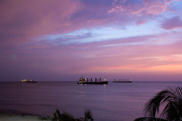 atardecer en Santa Marta