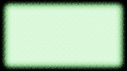 Vibrant static noise background with a dark grunge vignette frame. Abstract speckled texture and spray paint border design element. Image with a transparent background for creative projects.