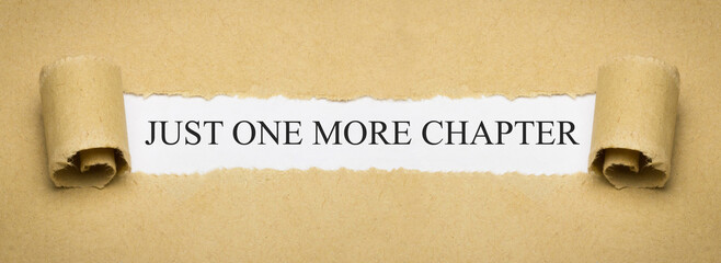 Just one more chapter