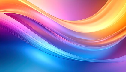 Obraz premium Abstract Colorful Wave Background. (1)
