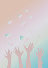 Modern Charity Fundraising Flyer Template Design