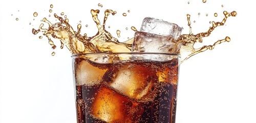 Soda with ice splash (4)