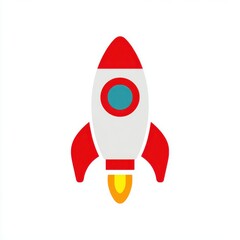 rocket in space