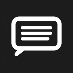 Reply message or reply chat flat icon for apps and websites