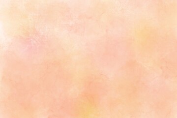 Blush Peach Watercolor Artistic Soft Texture Background.