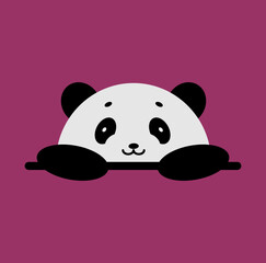 Cute Little Panda Illustration