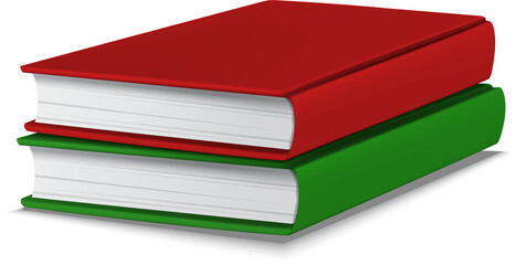vector illustration of books