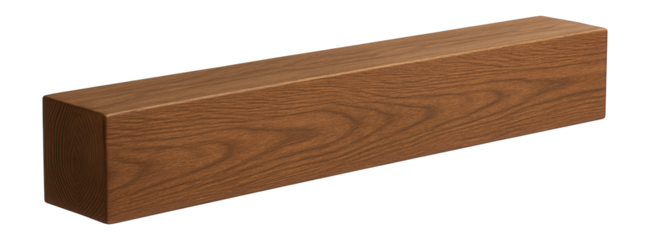 Medium-length horizontal wooden beam.