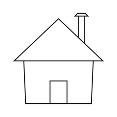 house icon on white background