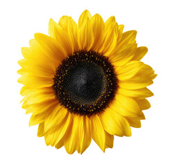 Fototapeta premium Close-up of a vibrant yellow sunflower