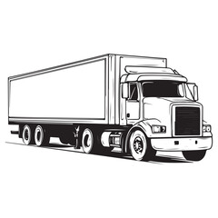 3d rendering mock up lorry
