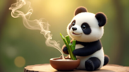 Elegant animal essence burner for home decor with calming fragrance