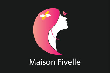 Luxury beauty and fashion logo design ideal for cosmetics, boutique, and modern branding. Elegant, stylish, and ready-to-use logo for premium businesses.