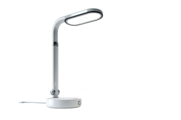 Modern, adjustable LED desk lamp with bright, focused light
