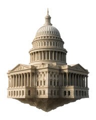 Obraz premium United States Capitol building architecture landmark.