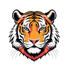 Obraz premium tiger head vector