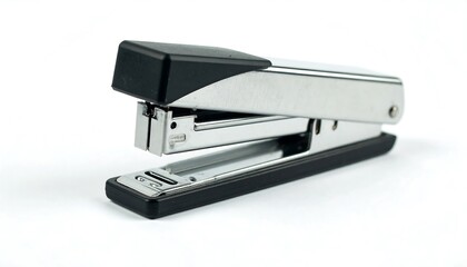 A stapler on a white background