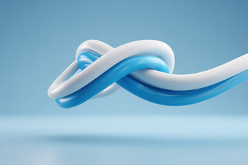 create design featuring delicate winding lines on clean background that captivates viewer