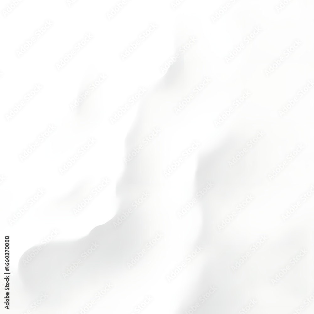Poster Abstract ethereal white and light gray watercolor wash with subtle textures and soft blending creating a dreamy atmospheric effect