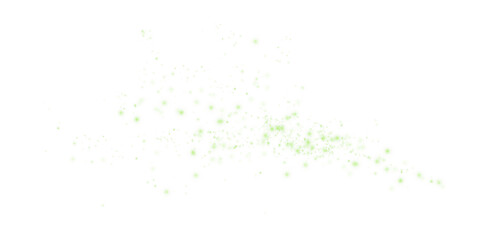 Obraz premium Shimmering Light Green Abstract Stars and Light Overlay with Glowing Particles and Glistening Shine for Luxury Backgrounds
