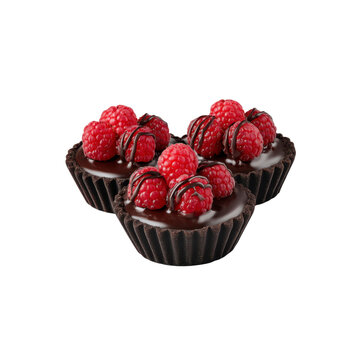 Delicious Chocolate Raspberry Tarts - Sweet Treat Photography