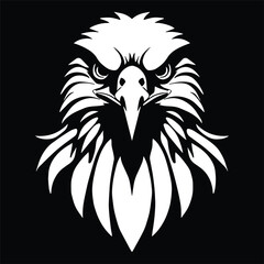 Eagle Head Vector Illustration