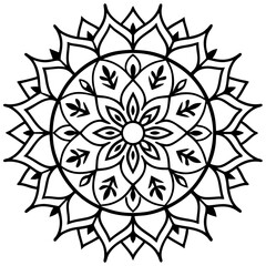 Mandala Tree Vector