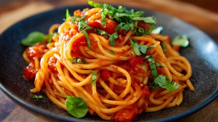 pasta with tomato sauce