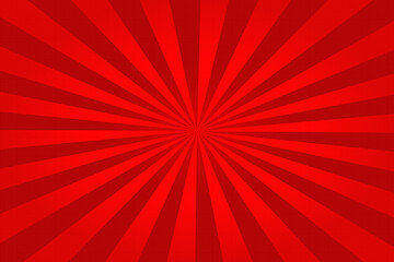Red burst abstract background