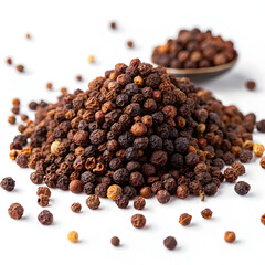 Dried paradise seeds, also called grains of paradise, are spicy, peppery seeds used for seasoning,