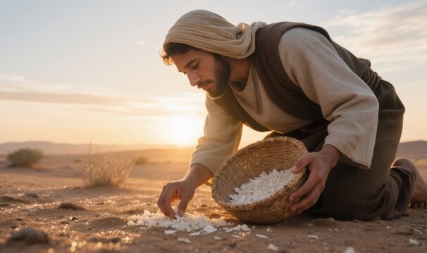 Manna from Heaven, God&rsquo;s Miracle of Provision for the Israelites in the Wilderness