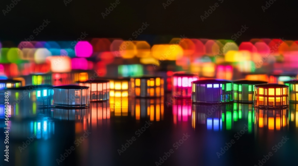 Aufkleber exploring semiconductor nano circuits a microscopic view in the digital environment