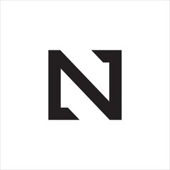  N Letter Logo Design